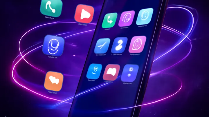 HOT880 COM Sleek smartphone floating in space